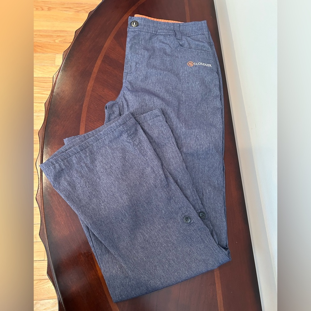 Cloudveil Convertable Blue Hiking Pants